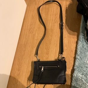 REBECCA MINKOFF CROSSBODY! Black leather